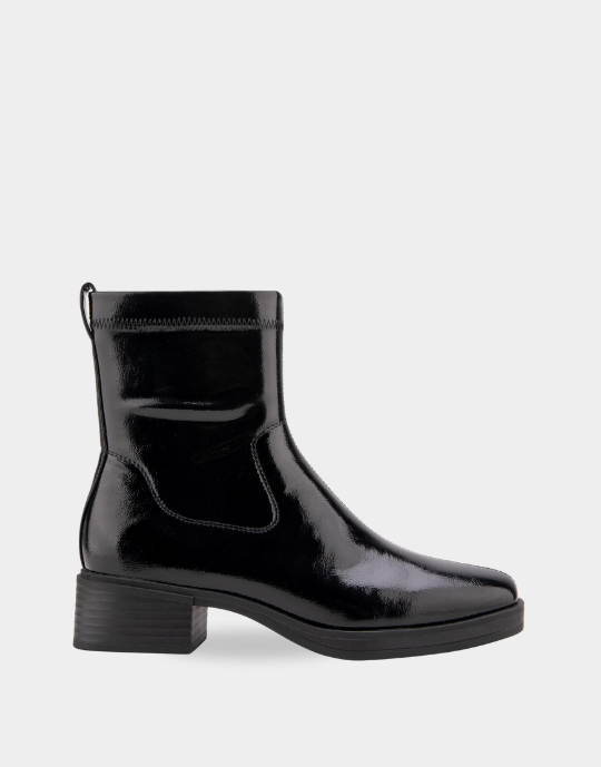 Dazzy Black Patent Leather