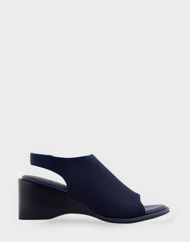 Nuri Navy Stretch Gabardine Fabric