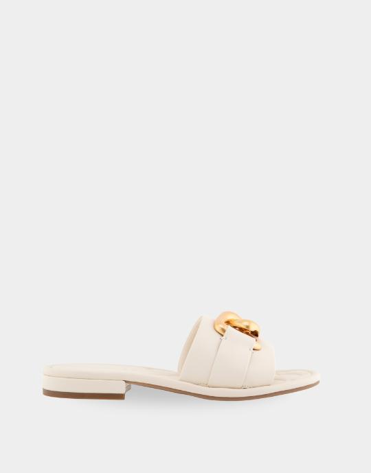 Big Charm Eggnog Faux Leather