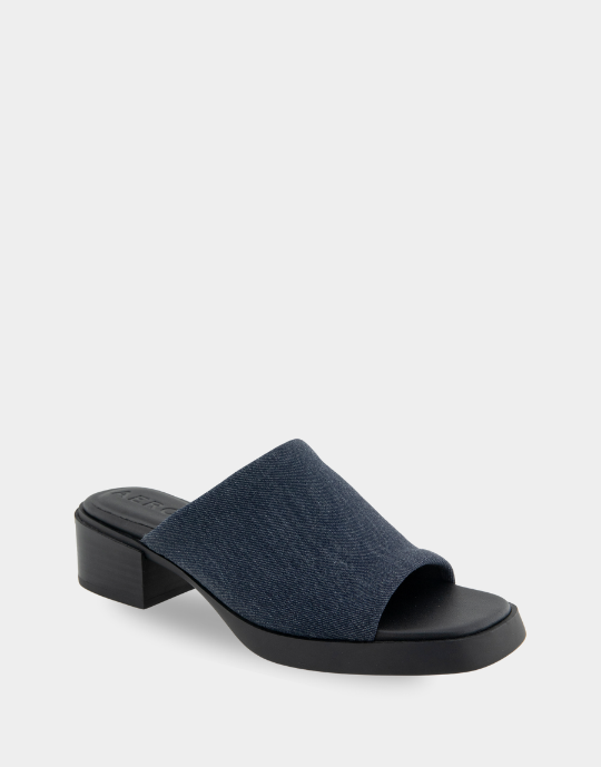 Denise Dark Blue Stretch Fabric