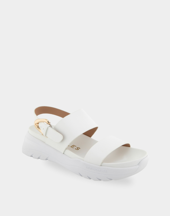 Hari Bright white Faux Leather