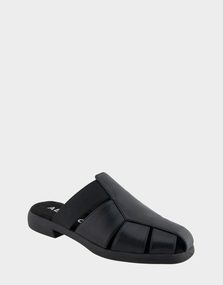 4EVER Black Faux Leather