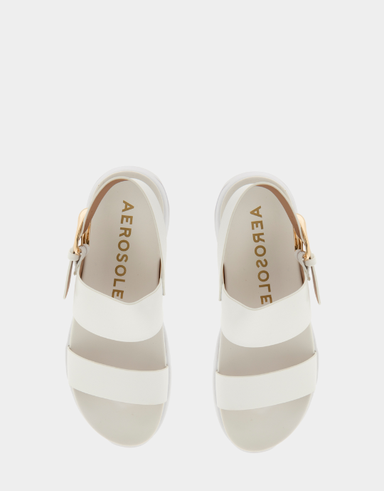 Hari Bright white Faux Leather