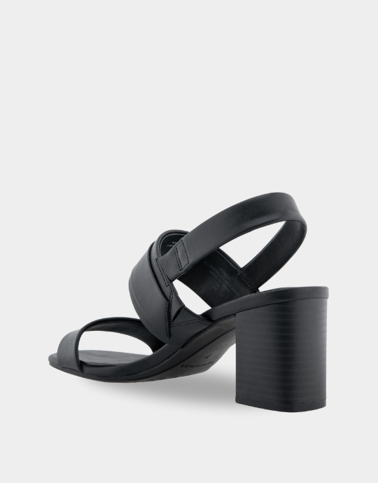 Ellazia Black Faux Leather