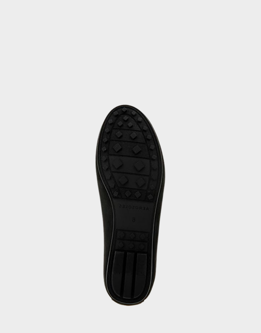 Day Drive Black Faux Suede