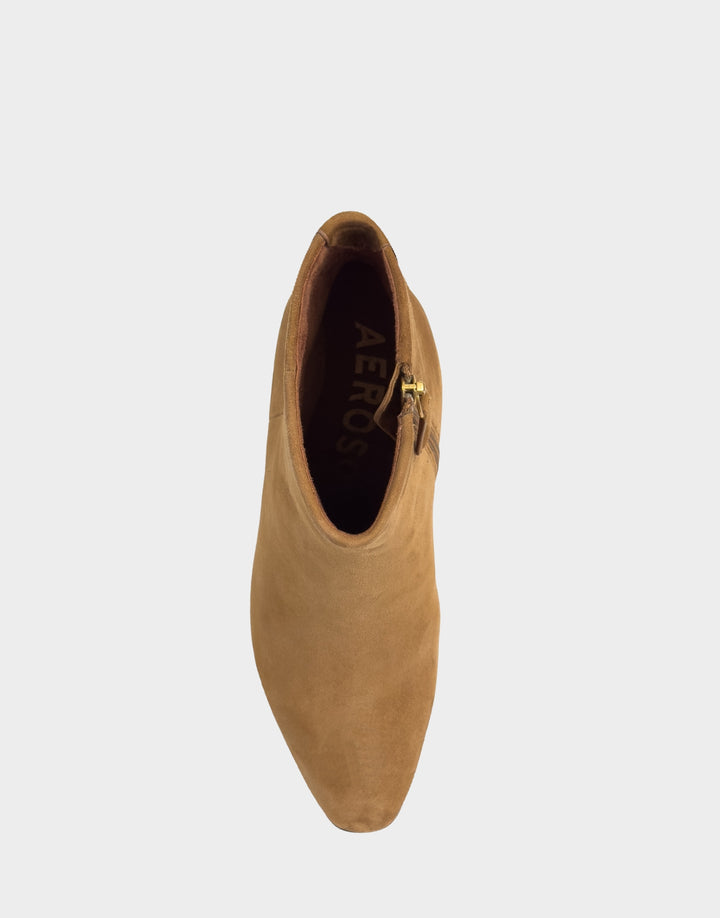 Madera Tobacco Suede Leather