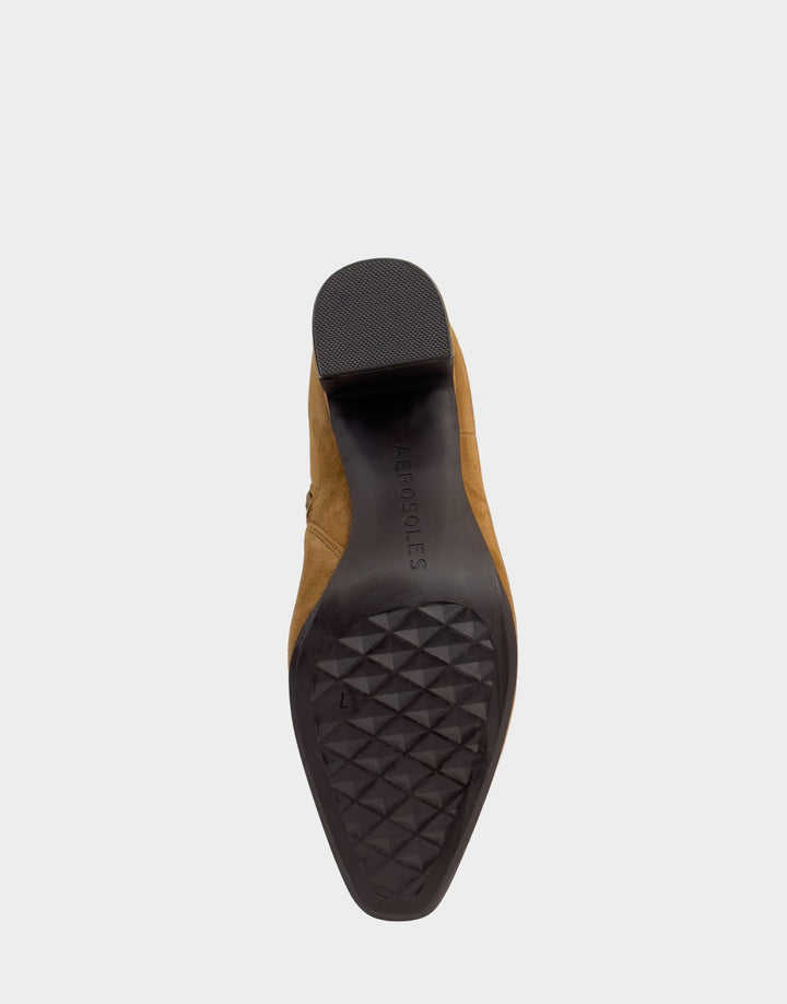 Madera Tobacco Suede Leather