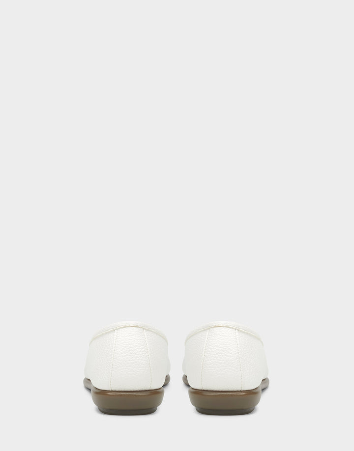 Big Bet White Faux Leather