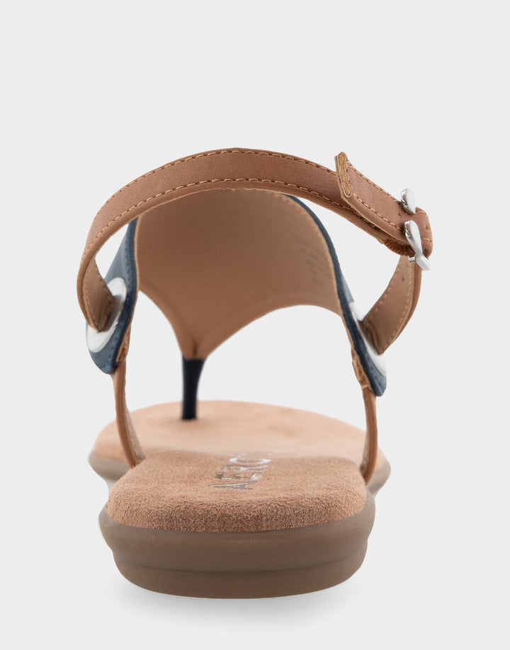 Conclusion Navy Faux Leather