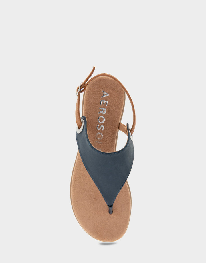 Conclusion Navy Faux Leather