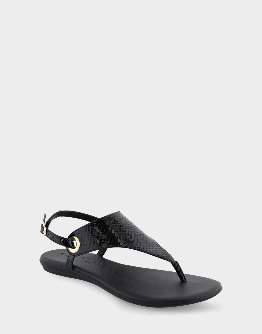 Conclusion Black Snake Patent Faux Leather