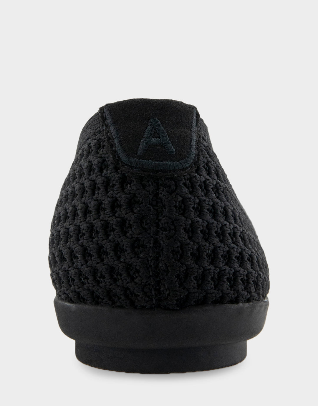 Danielle Black Textured Knit Fabric