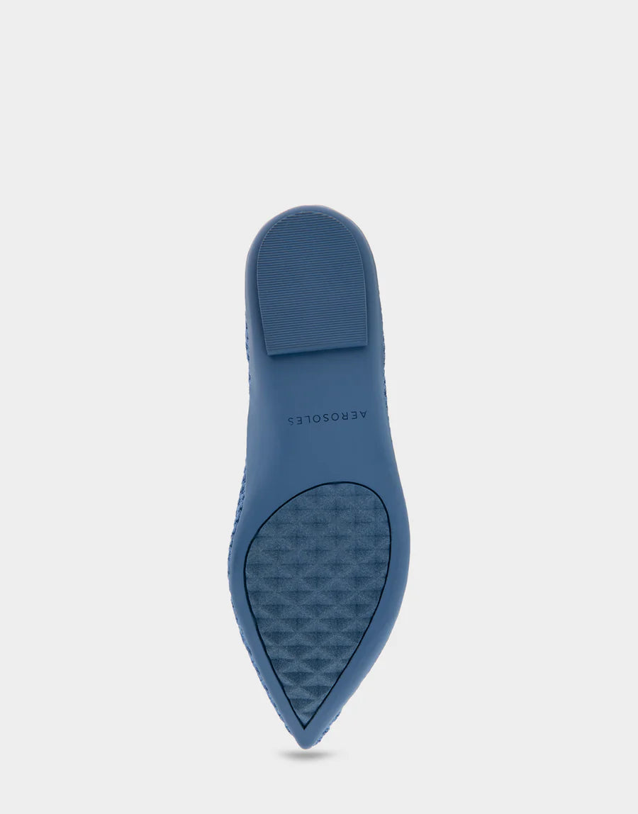 Danielle Blue Jean Knit Fabric