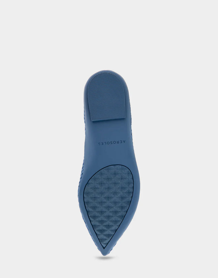 Danielle Blue Jean Knit Fabric