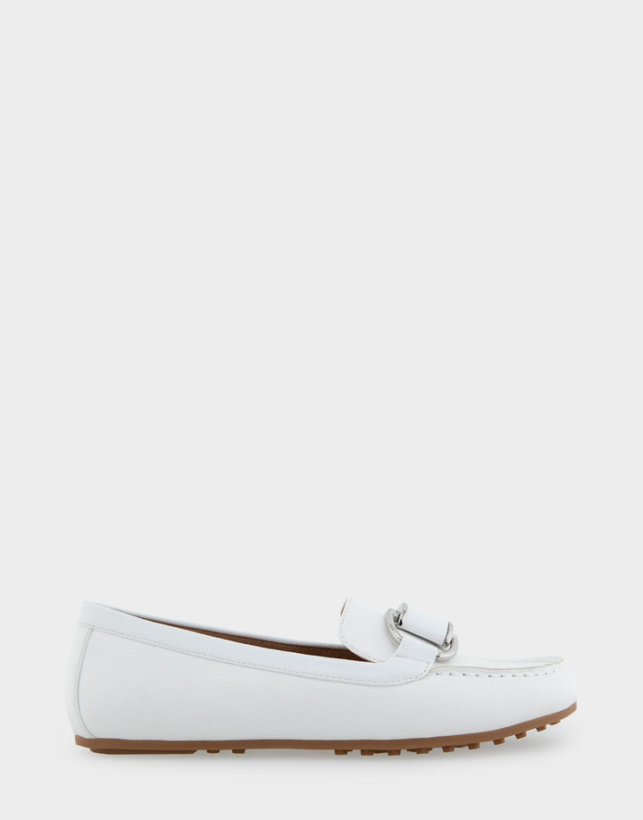 Denver White Faux Leather