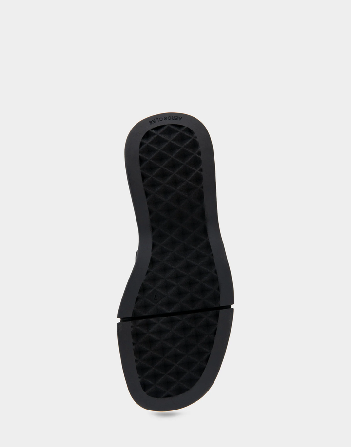 Fiona Black Rouched Elastic Fabric