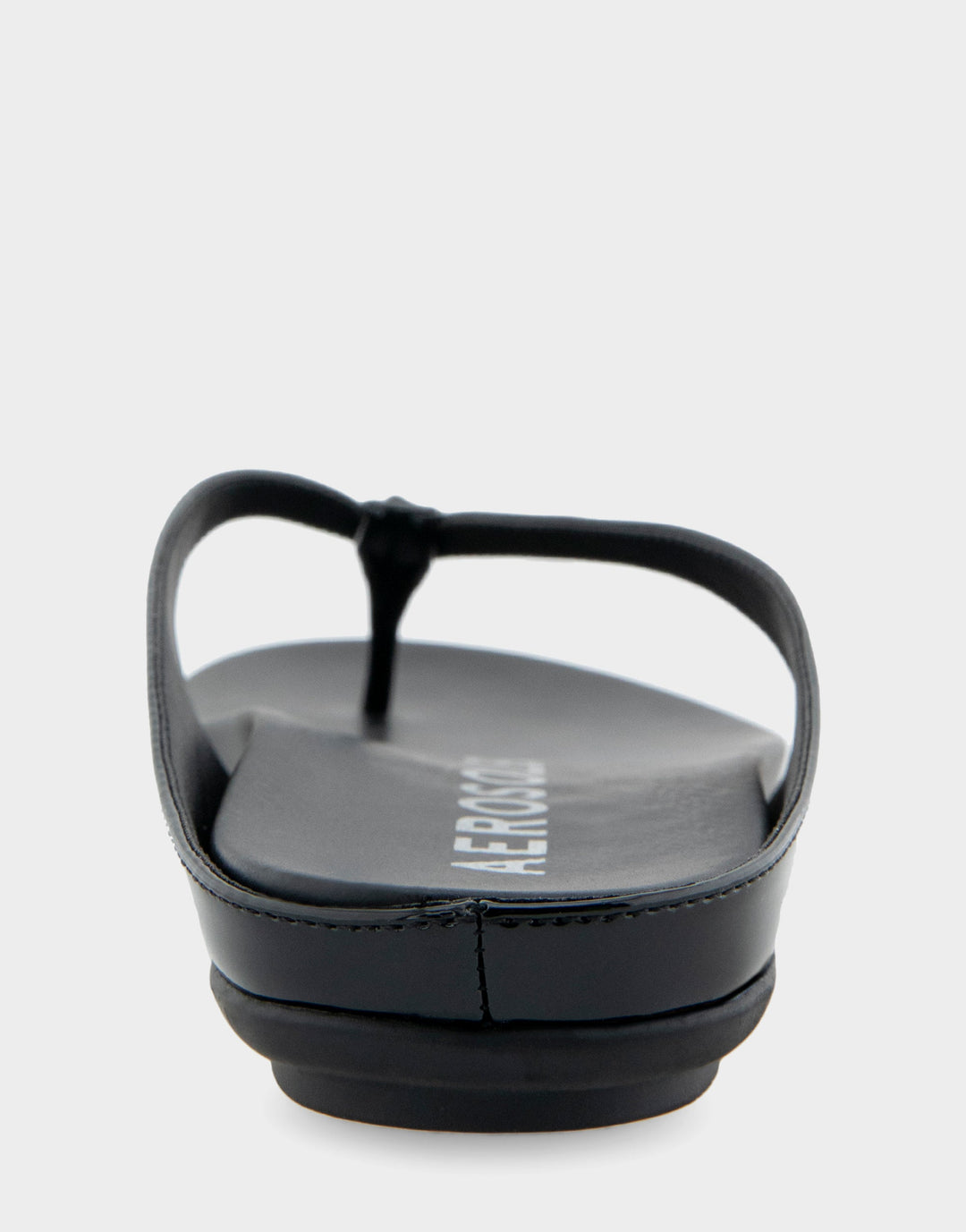 Fisher Black Patent Faux Leather