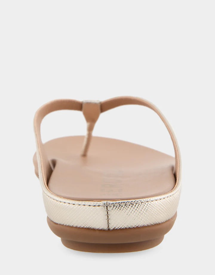 Fisher Gold Metallic Faux Leather