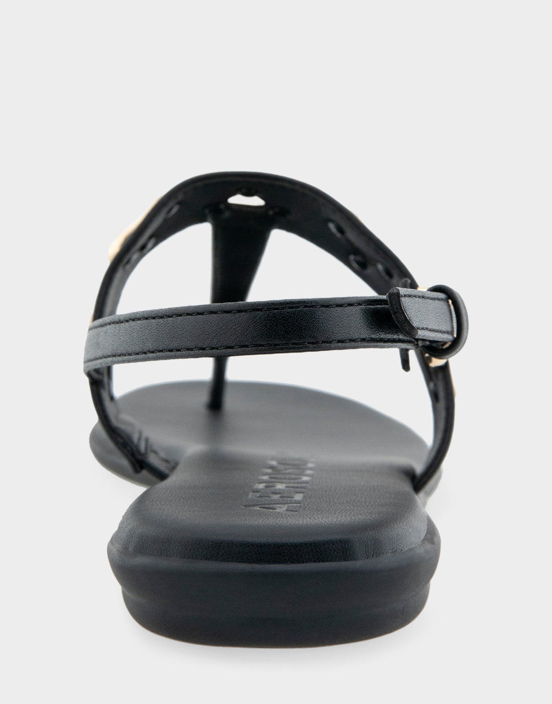 Iago Black Faux Leather