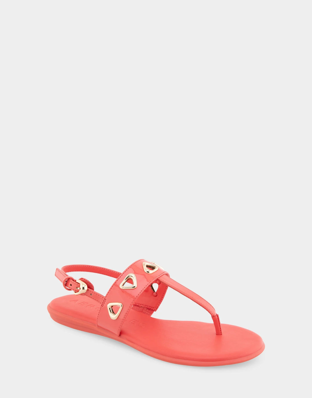 Iago Coral Faux Leather
