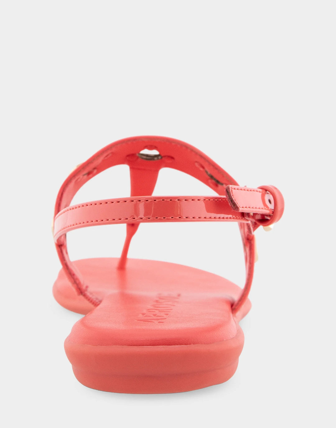 Iago Coral Faux Leather
