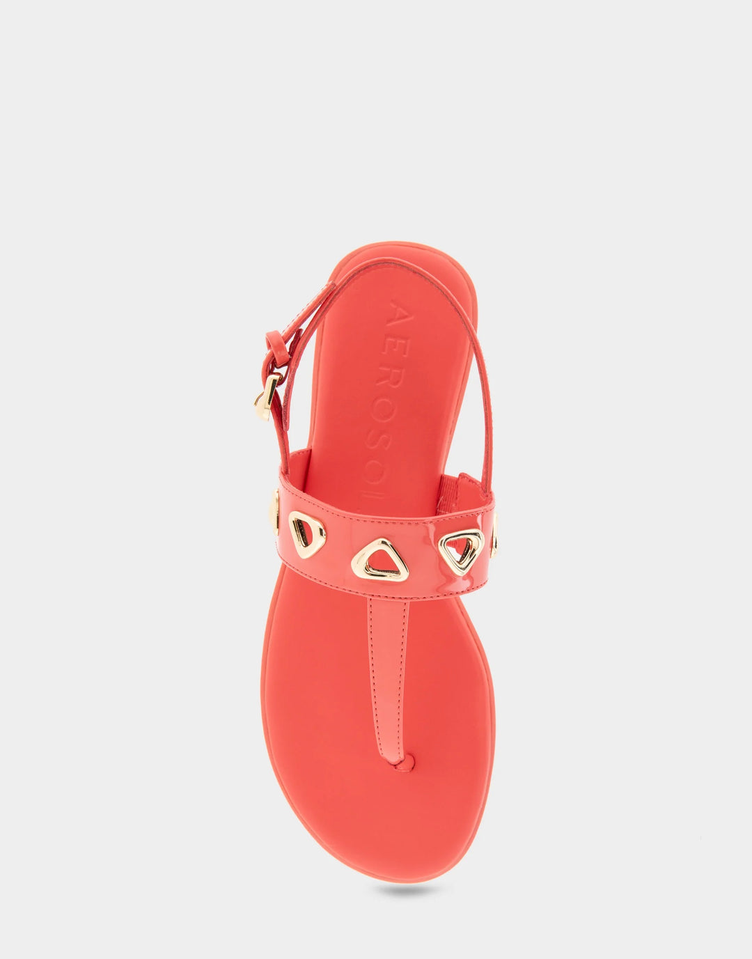Iago Coral Faux Leather