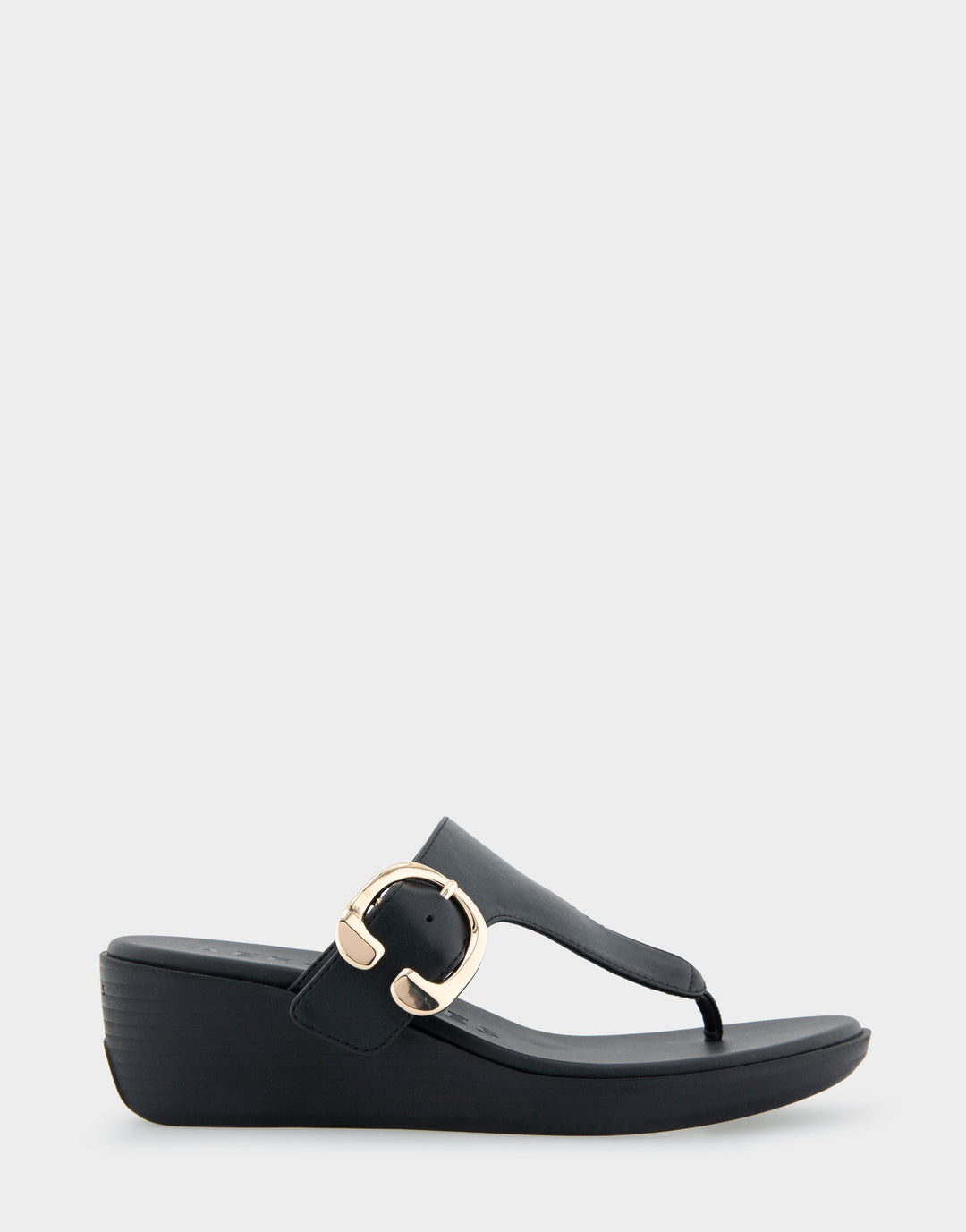 Izola Black Faux Leather
