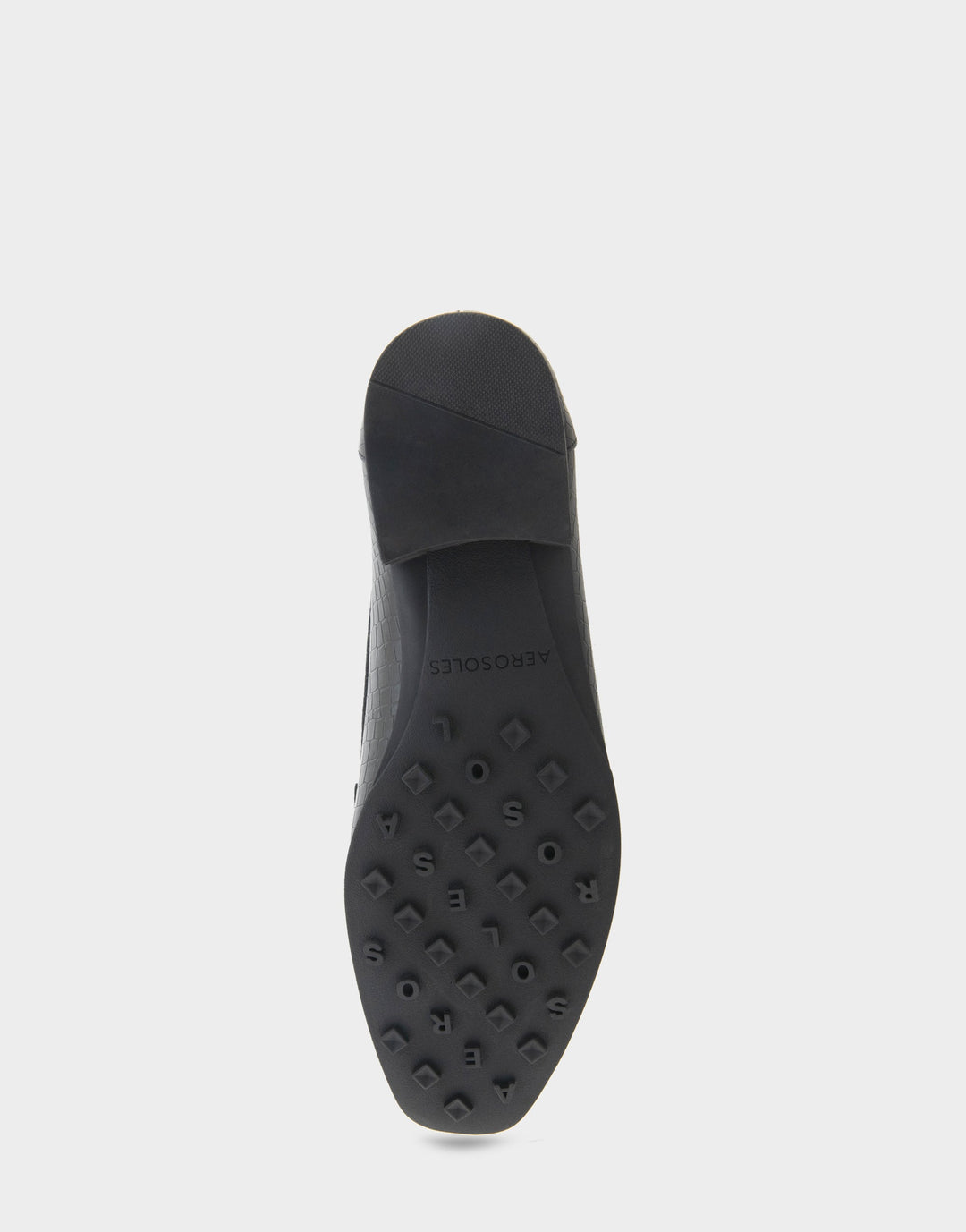 Paulette Black Embossed Croco