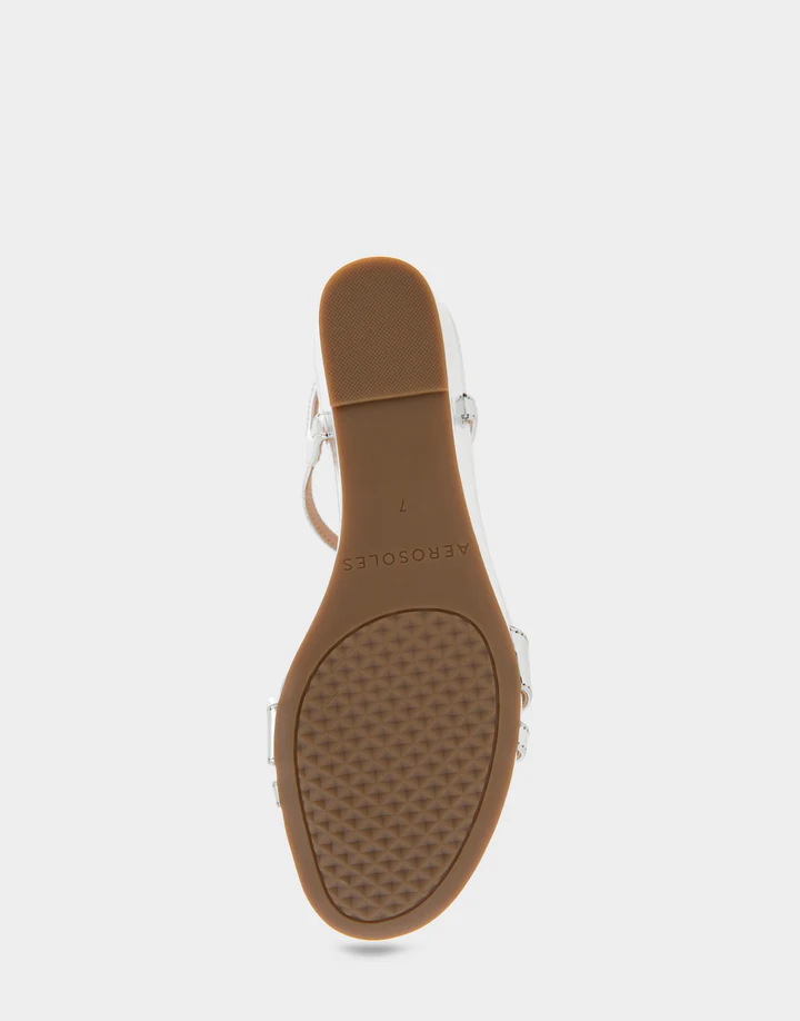 Witt Silver Mirror Metallic Faux Leather