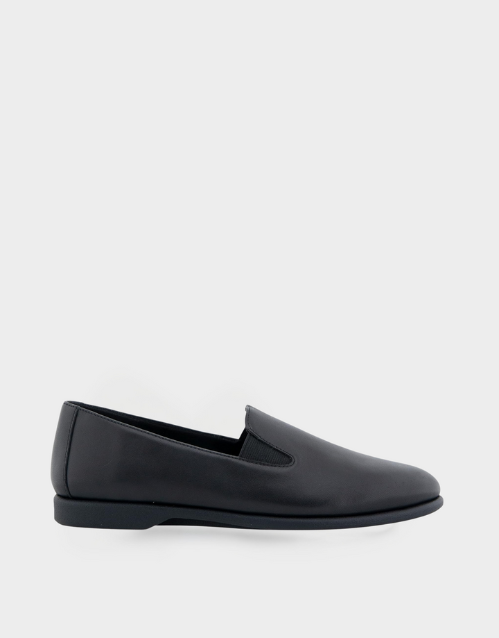 Nuit Black Faux Leather