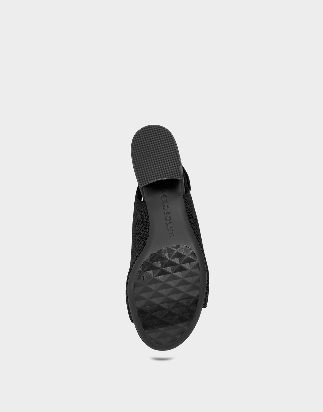 Bottom view of the Aerosoles Costi showing the signature Diamond Flex rubber outsole for impact absorption and non-slip grip.
