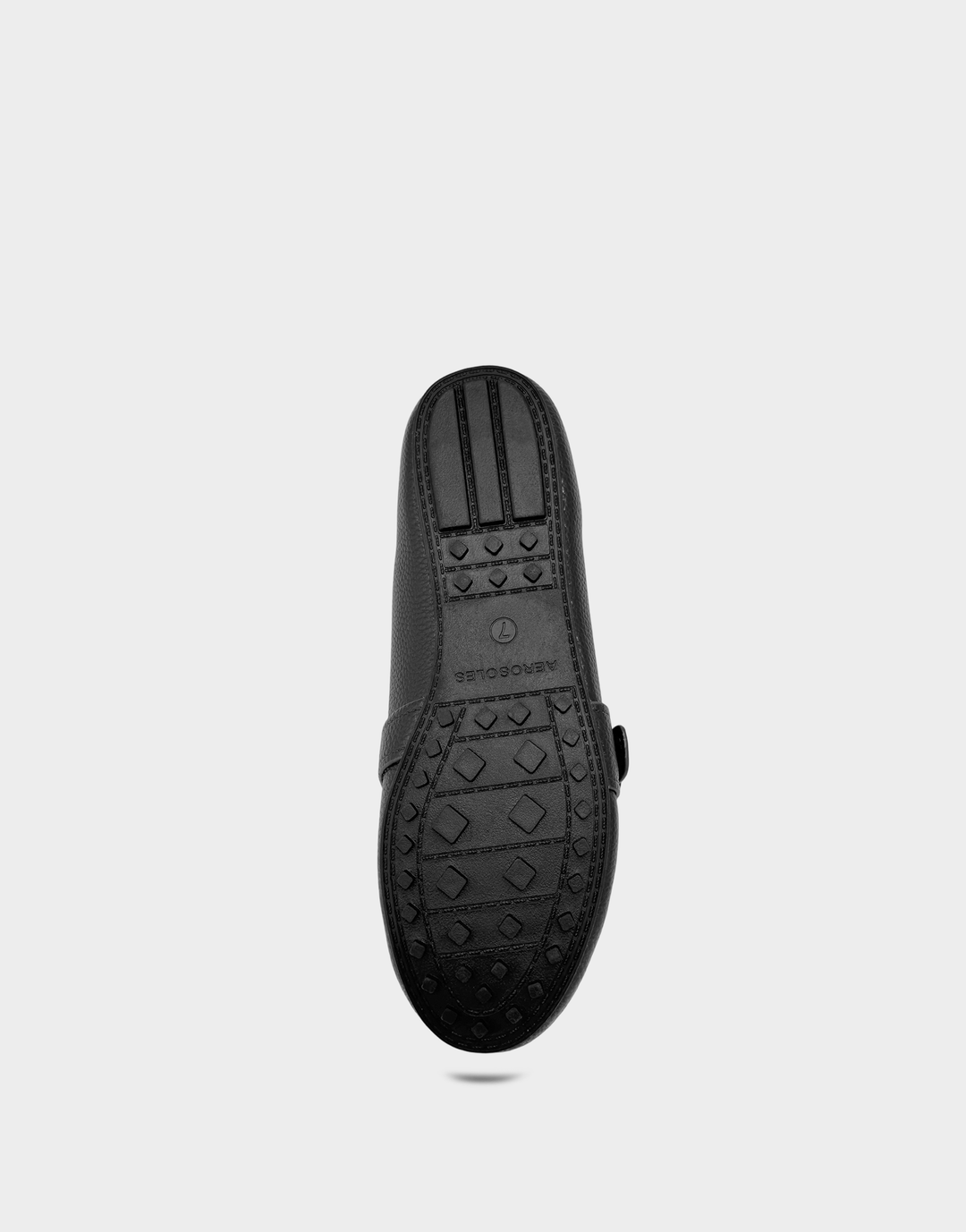 Bottom view of the Aerosoles Dinetta showing the signature Diamond Flex rubber outsole for non-slip traction and impact absorption.
