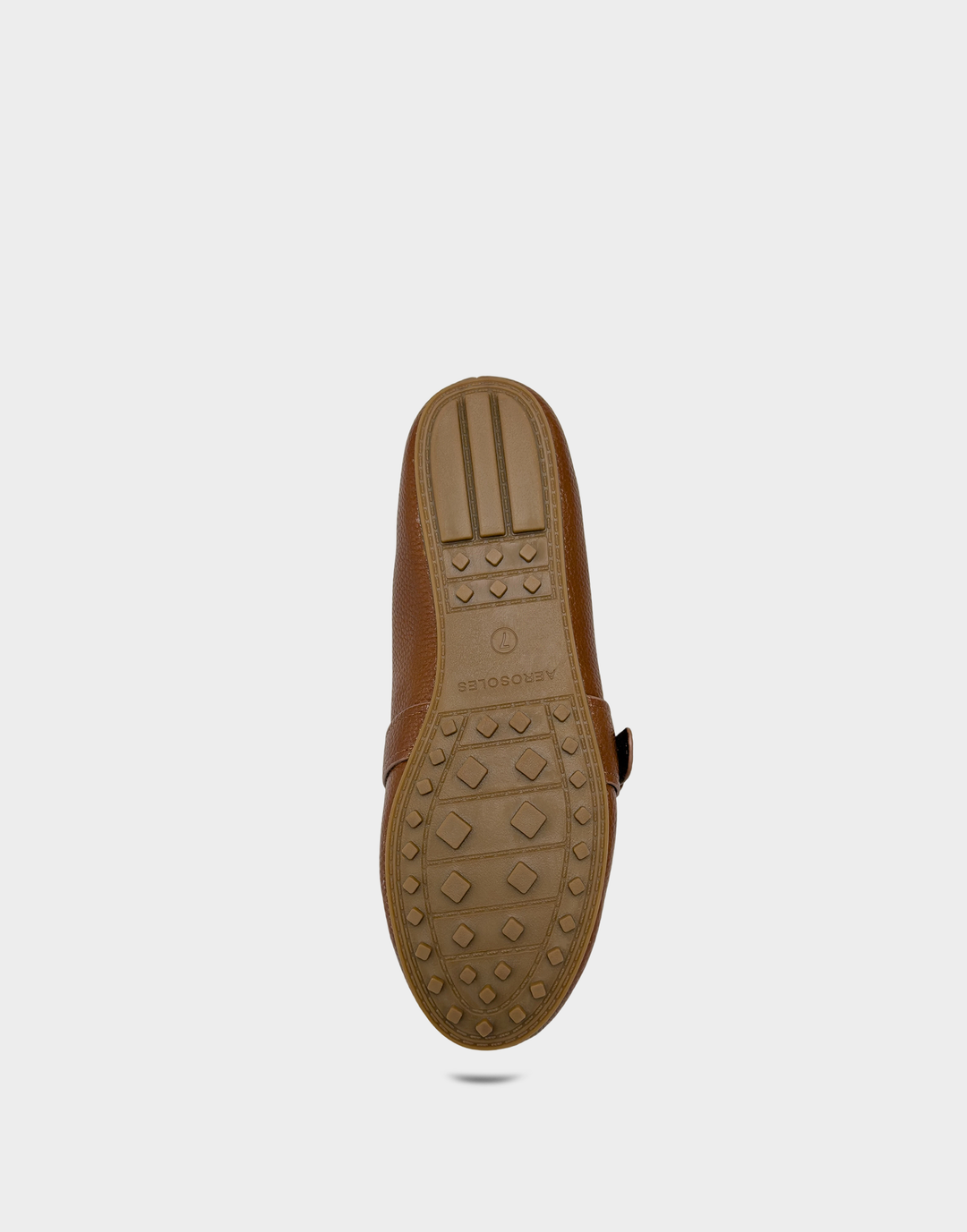 Bottom view of the Aerosoles Dinetta showing the signature Diamond Flex rubber outsole for non-slip traction and shock absorption.