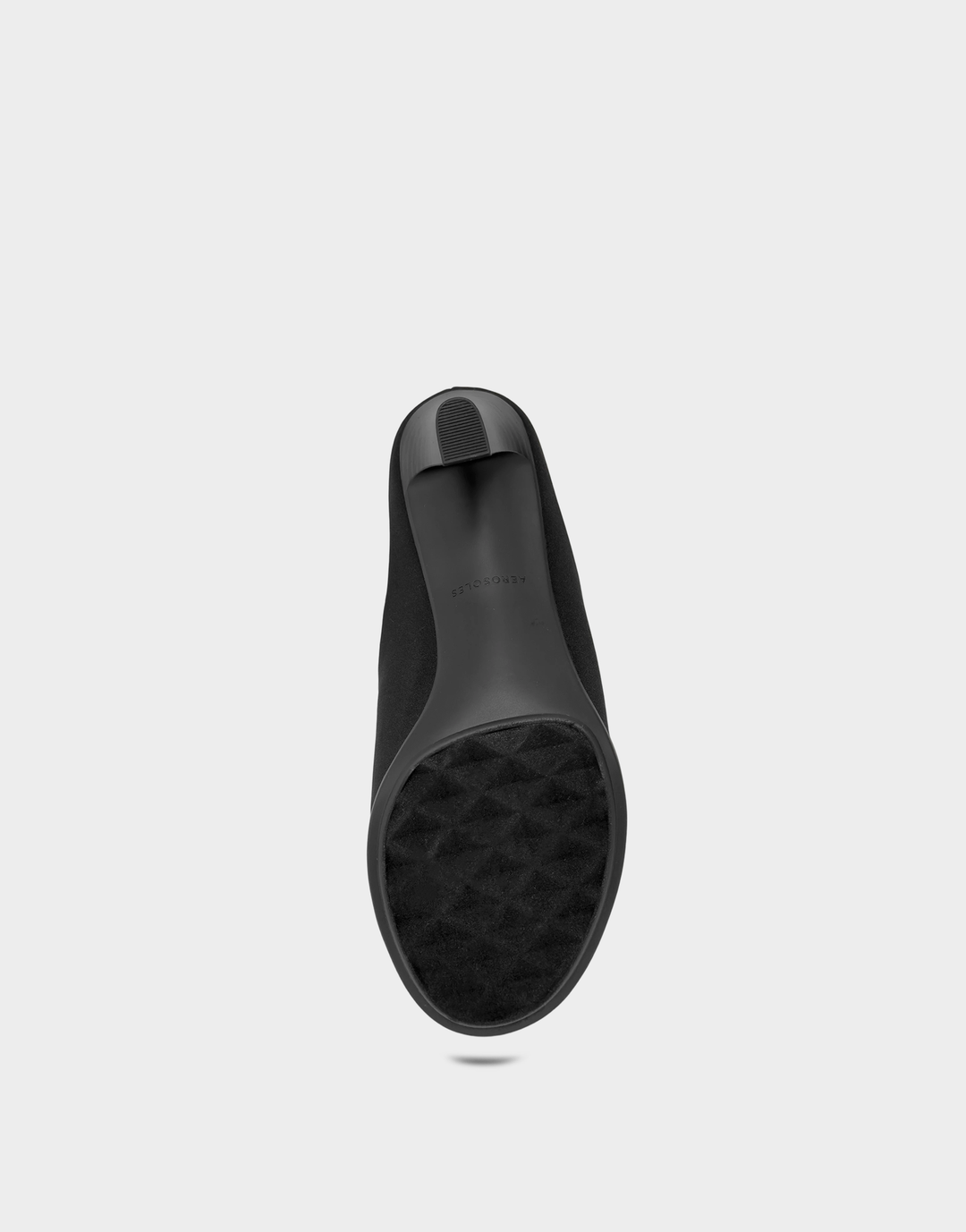 Detailed view of the Aerosoles Diamond Flex rubber outsole on the Hali sandal, providing non-slip traction and impact absorption.