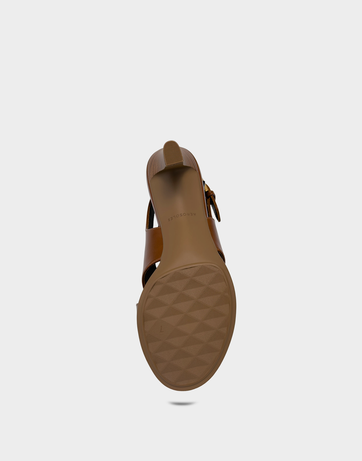 Bottom view of the Aerosoles Hollis showing the signature Diamond Flex rubber outsole for non-slip traction and shock absorption.
