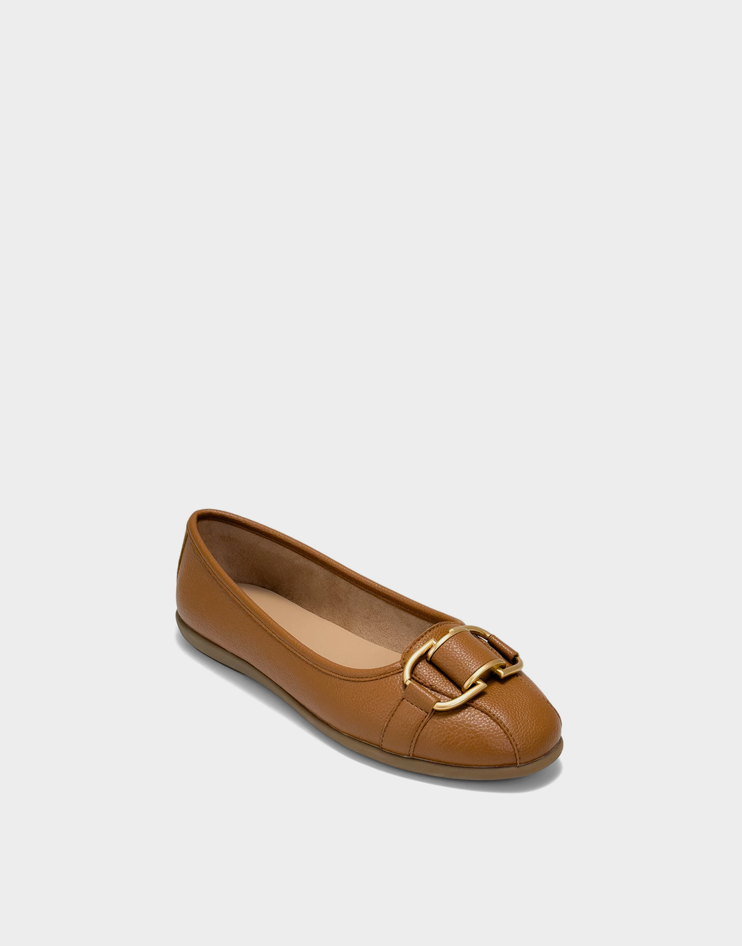 Aerosoles Bernice tan faux pebbled leather women&