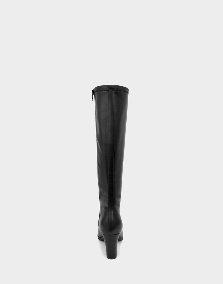 Aerosoles Celia black stretch faux nappa women&
