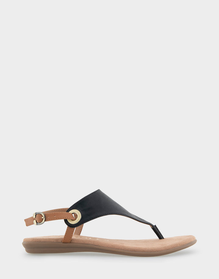 Conclusion Black Combo Faux Leather