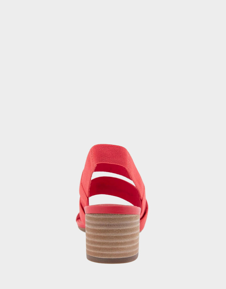 Tissu élastique en lin naturel Chara