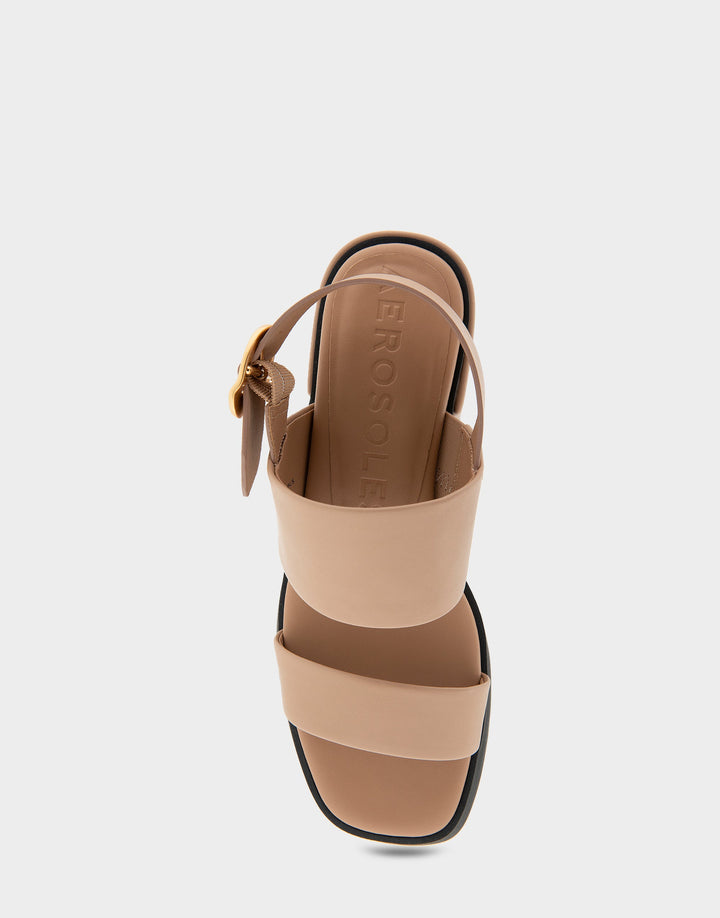 Similicuir nappa naturel Dove