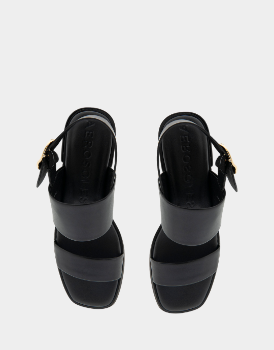 Cuir nappa noir colombe