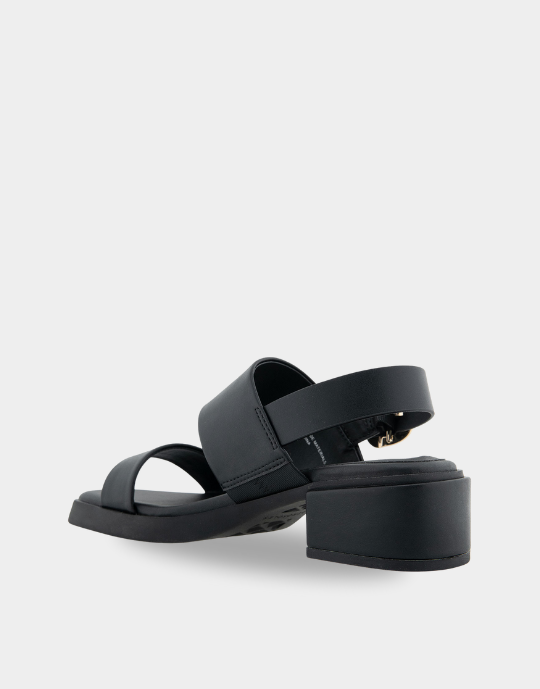 Cuir nappa noir colombe