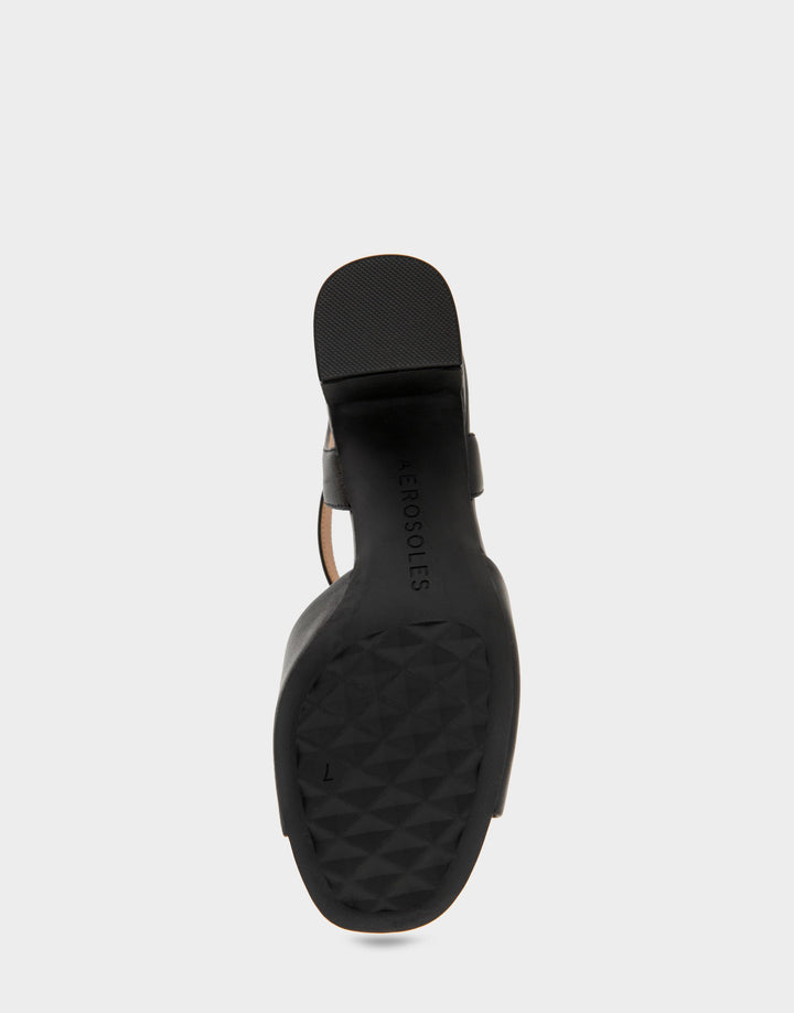 Gerda Black Shiny Leather