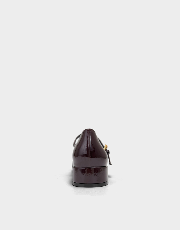 Aerosoles Isabella Merlot crinkle patent women&