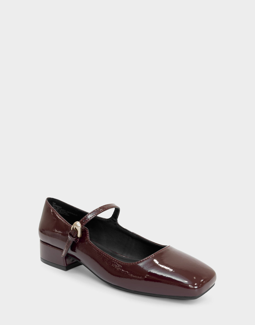 Isannah Merlot Crinkle Patent
