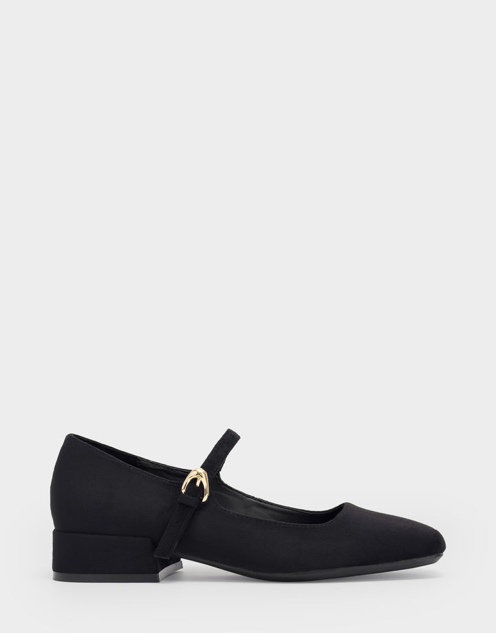 Isannah Black Suede
