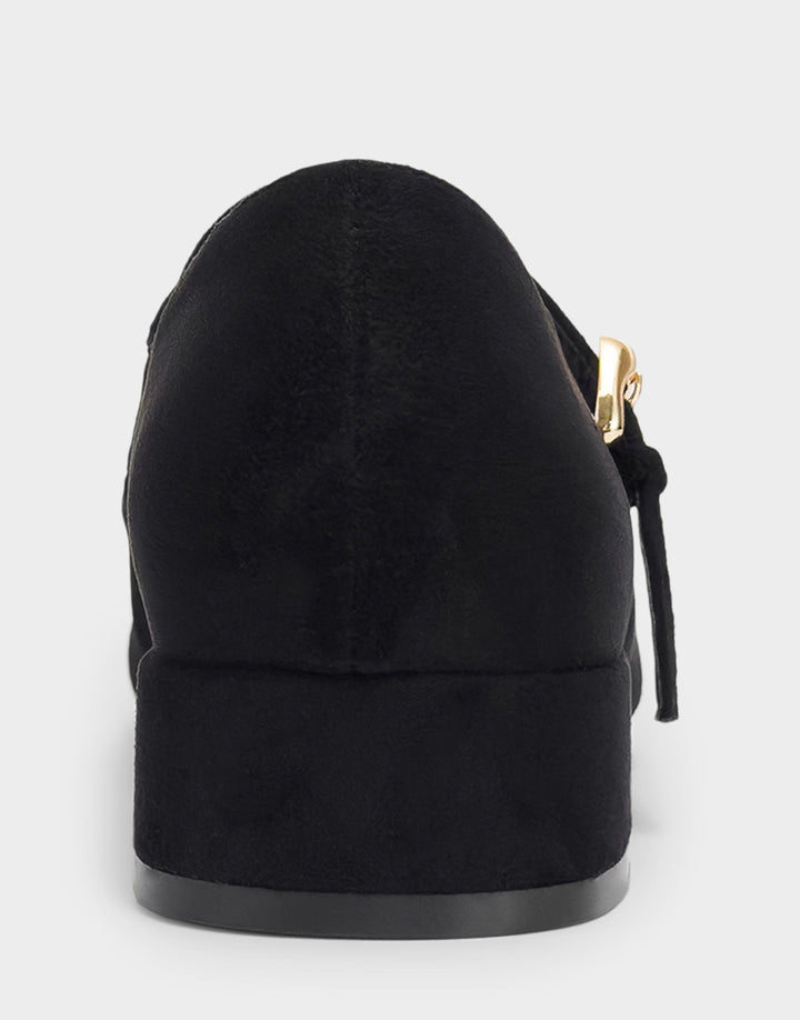 Isannah Black Suede
