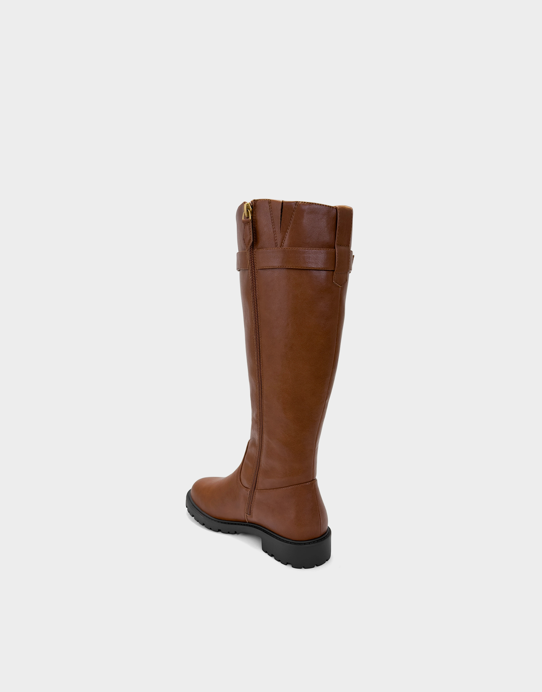 Aerosoles Macey dark tan faux lambskin women&