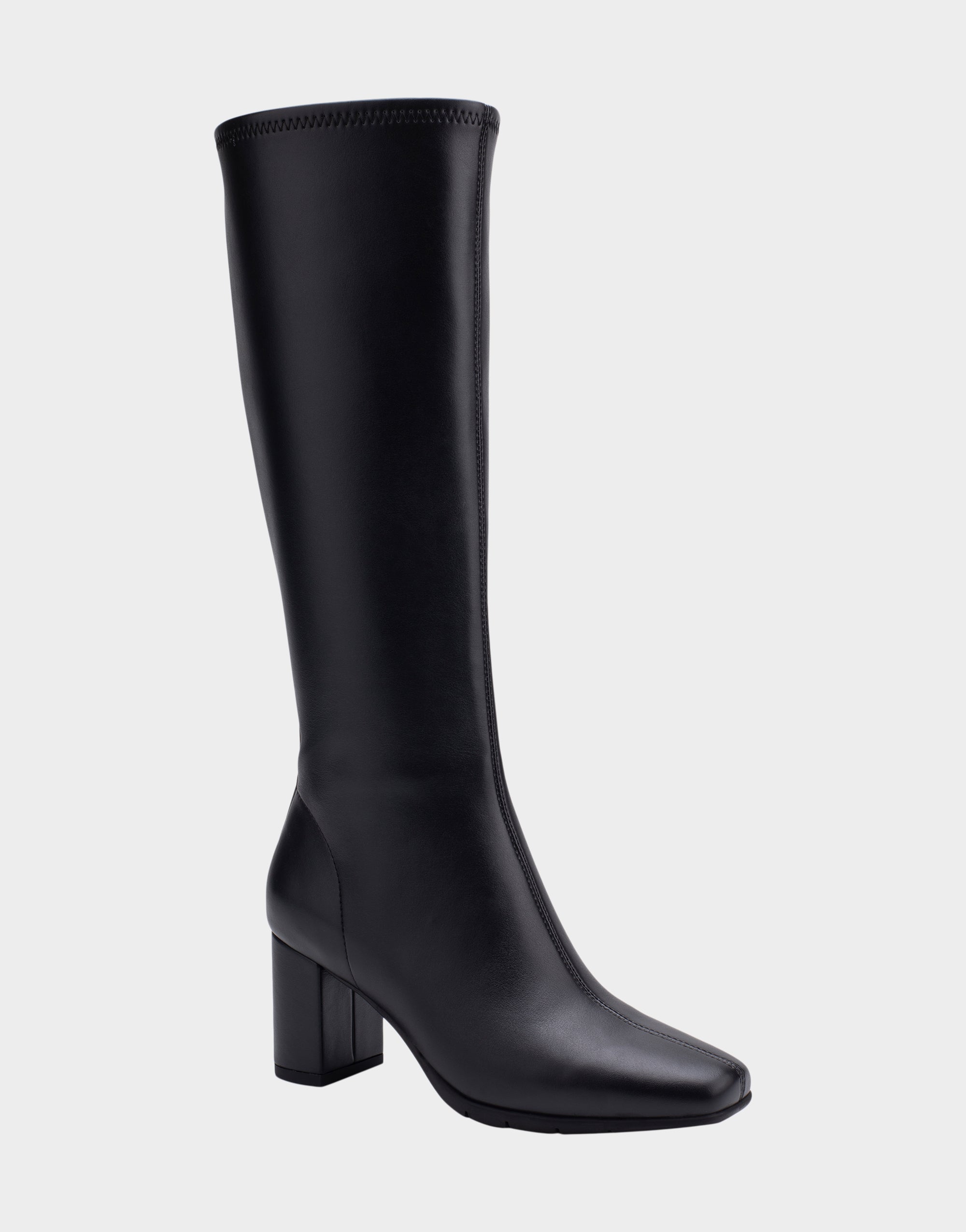 Micah Black Faux Leather Tall Shaft Boot – Aerosoles Canada