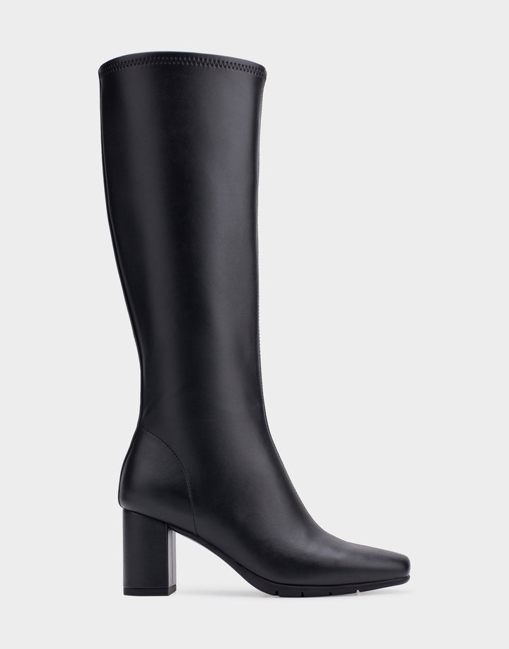 Micah Black Leather
